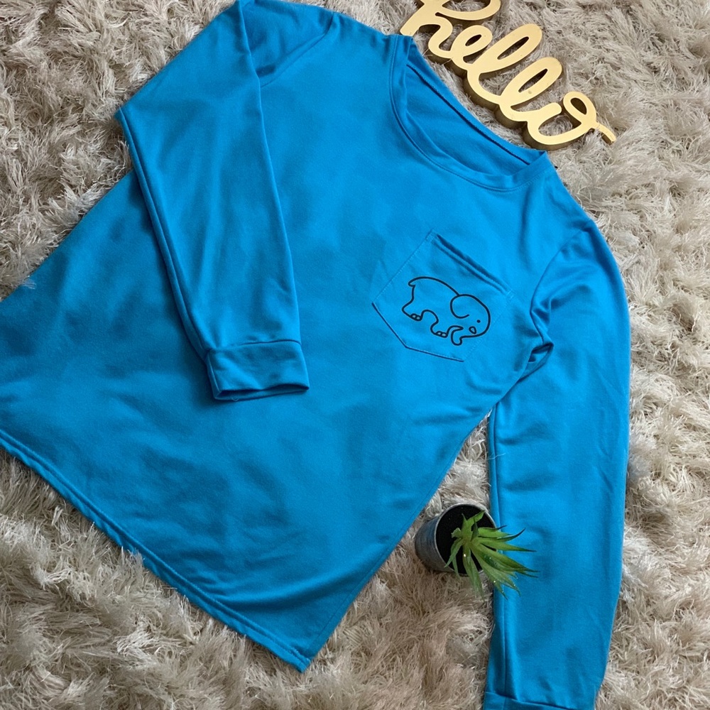 Ivory Ella long sleeve shirt| size Medium